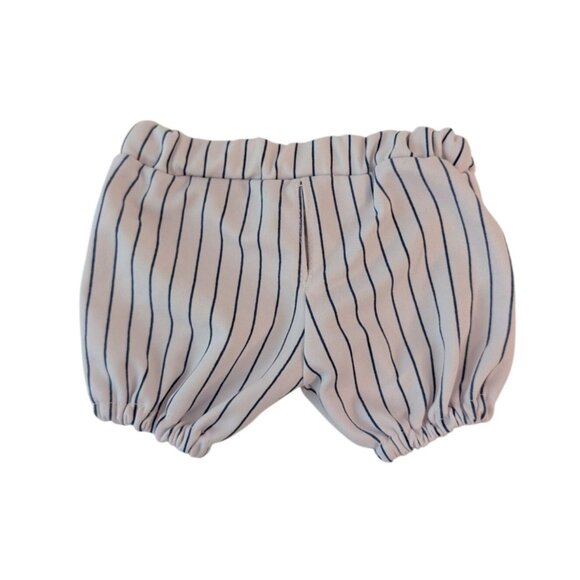 Build-A-Bear Clothes Varsity Baseball Blue Jersey Shirt Striped Pants Outfit - Picture 5 of 6